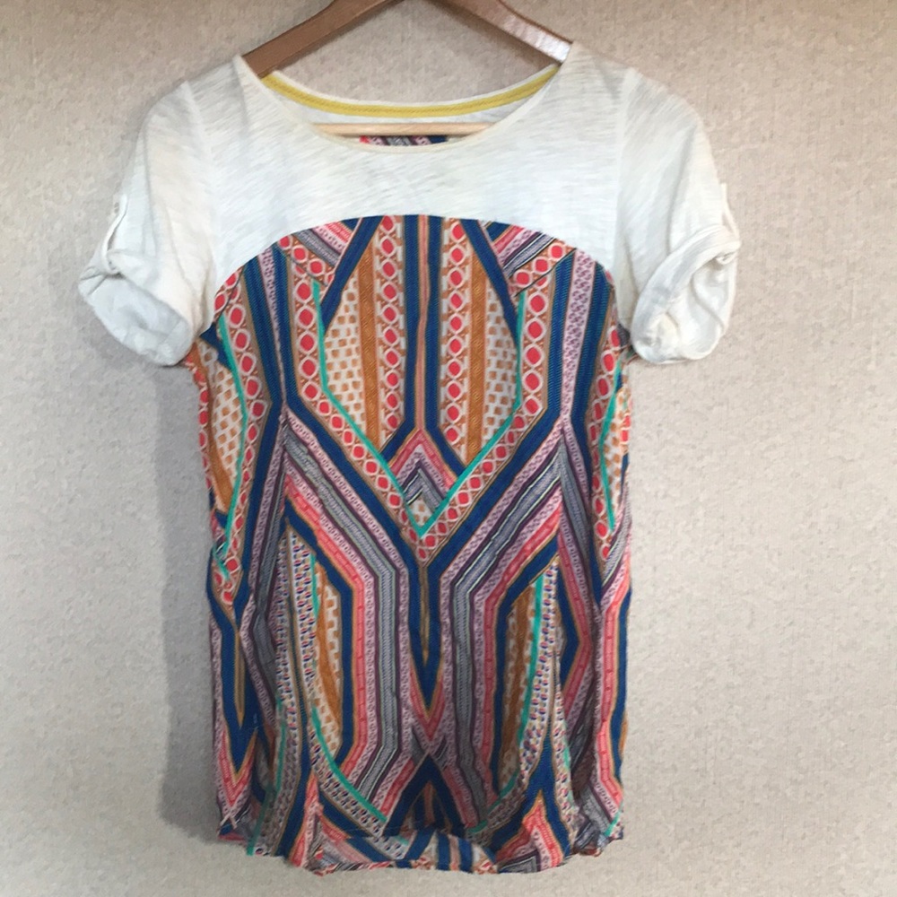Anthropologie Pattern Tee